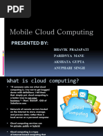 MCC - Cloud Computing