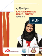 Kashmir Mental Health Survey Report 2015
