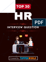 HR Interview Questions and Answers ?