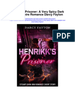 Henrikks Prisoner A Very Spicy Dark MM Vampire Romance Darcy Fayton Full Chapter