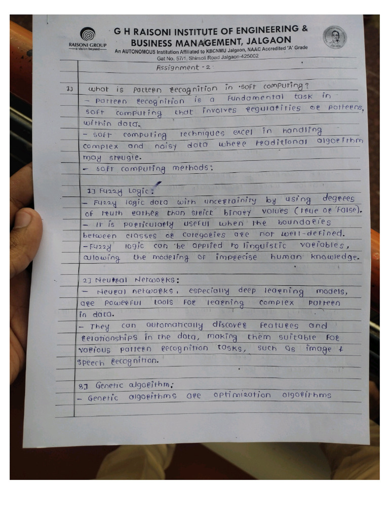 SC Assignment No. 2 | PDF