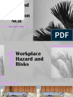 Chapter 2 - Hazards and Risks in A Workplace