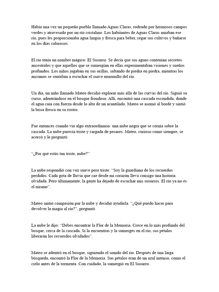 El Rio Llamado El Susurro | PDF