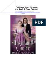 Her Hearts Choice Lost Fortunes Found Love Book 3 Rose Pearson Full Chapter