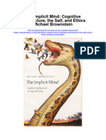 Download The Implicit Mind Cognitive Architecture The Self And Ethics Michael Brownstein full chapter