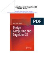 Design Computing and Cognition22 John S Gero Full Chapter