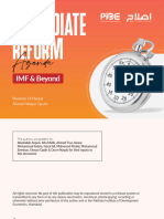 RR Immediate Reform Agenda Imf and Beyond