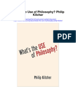 Download Whats The Use Of Philosophy Philip Kitcher all chapter
