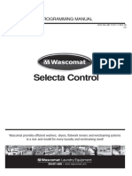 Wascomat Dryer Selecta Control Programming Manual