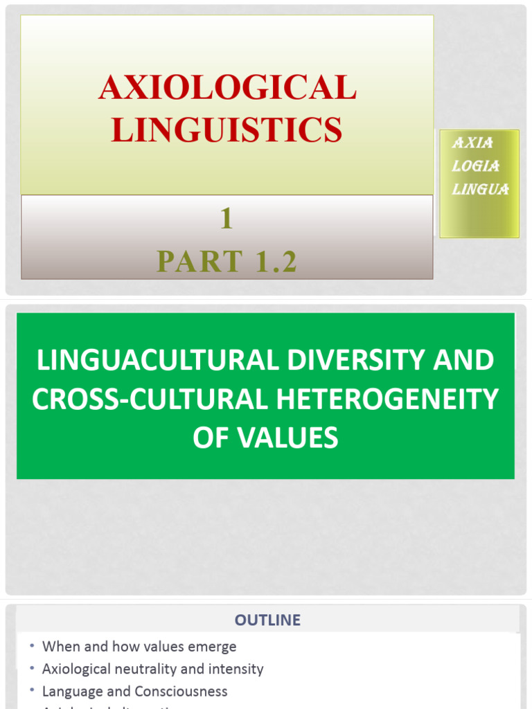 Axiological Neutrality in Linguistics | PDF | Semantics | Axiology