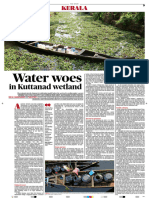 Water Woes of Kuttanad Wetland