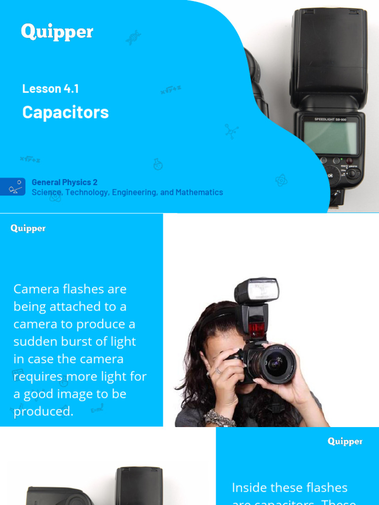Lesson 4 1 Capacitor Pdf Capacitance Capacitor
