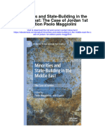 Download Minorities And State Building In The Middle East The Case Of Jordan 1St Edition Paolo Maggiolini full chapter