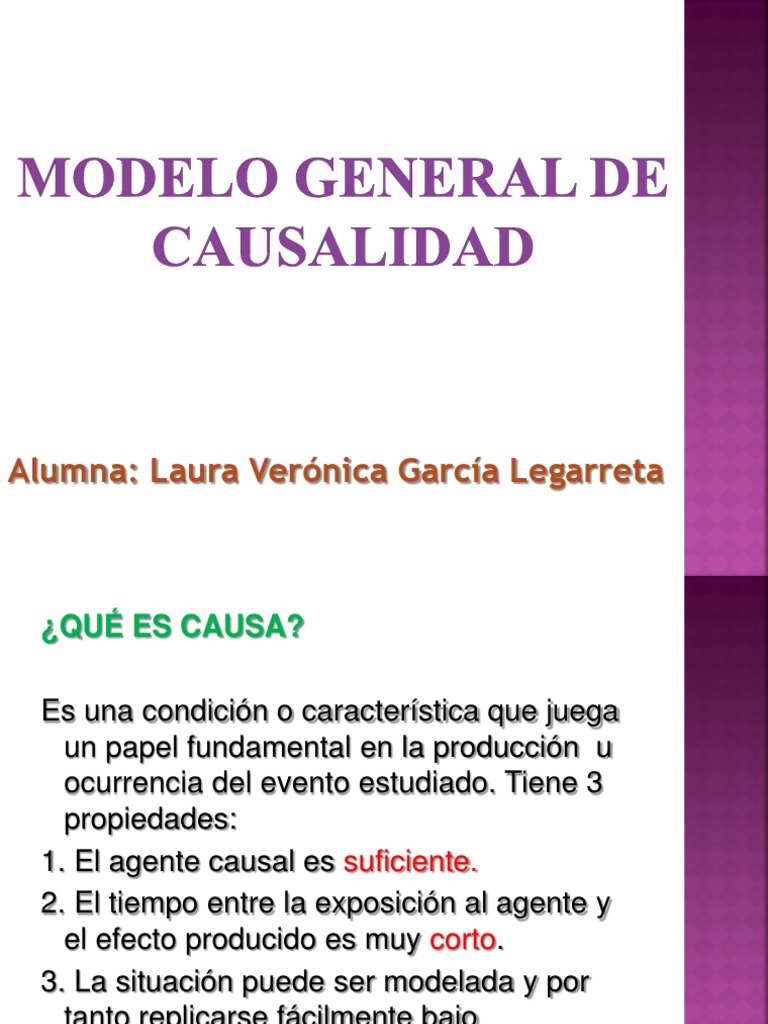Ejemplos Modelo Causal | PDF | Causalidad | Diabetes mellitus
