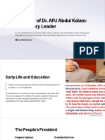 Interview of Dr. APJ Abdul Kalam: A Visionary Leader: by Nikhil Keshri