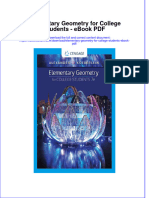 Book PDF Elementary Geometry For College Students PDF Full Chapter