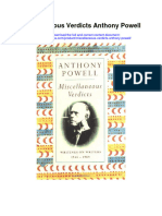 Download Miscellaneous Verdicts Anthony Powell full chapter