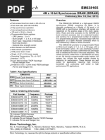 EM638165TS-5G Chip