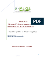 IFMEREE Ouarzazate: Exercices