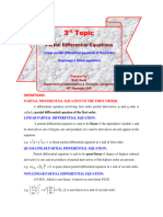 3.linear Equations of The First Order