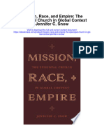 Download Mission Race And Empire The Episcopal Church In Global Context Jennifer C Snow full chapter