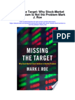 Download Missing The Target Why Stock Market Short Termism Is Not The Problem Mark J Roe full chapter