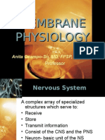 Membrane Physiology (Dr