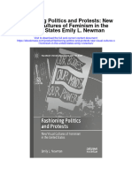 Fashioning Politics and Protests New Visual Cultures of Feminism in The United States Emily L Newman Full Chapter