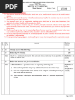 2016 Winter Model Answer Paper