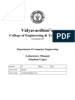 Ai Lab Manual