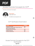 Access Control Concepts Slides