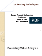 4 - Boundary Value Analysis