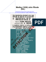 Download Detection Medley 1939 John Rhode Ed full chapter