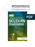 Hesi Comprehensive Review For The Nclex RN Examination E Book Hesi Full Chapter