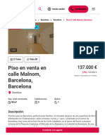 Vivienda en Venta en Calle MALNOM 0 08001, Barcelona, BARCELONA - Aliseda Inmobiliaria