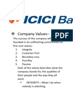 Company Profiling of Icici Bank