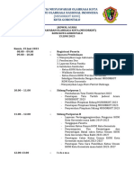 Jadwal Musorkot Koni Kota Tahun 2023