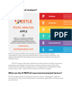 What Is A PESTLE Analysis?