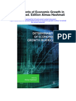 Determinants of Economic Growth in Africa 1St Ed Edition Almas Heshmati Full Chapter