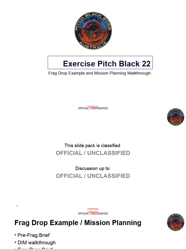 PBK22 - Frag Drop Example | PDF