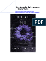Hide From Me A Snarky Dark Romance Chelle Wolfe Full Chapter