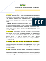 Critérios para Deferimento de Dispensa de Provac