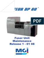 DP60 - Fuser unit maintenance - 0108