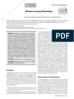 Review and Update of Mutations Causing Waardenburg Syndrome: Human Mutation