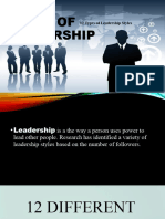 Types of Leadership 1