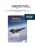 Modern Compressible Flow With Historical 4Th Edition John D Anderson JR Full Chapter