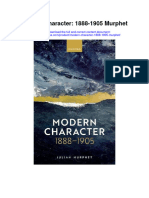 Download Modern Character 1888 1905 Murphet full chapter