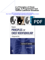 Download Felsons Principles Of Chest Roentgenology A Programmed Text 5Th Edition Edition Lawrence Goodman full chapter