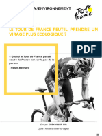 Le Tour de France Peut-Il Prendre Un Virage Plus Écologique