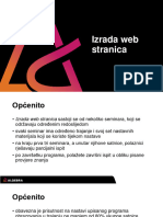 Izrada Web Stranica - Uvodna Prezentacija